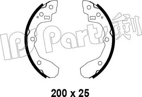 IPS Parts IBL-4305 - Kočiona obloga www.molydon.hr