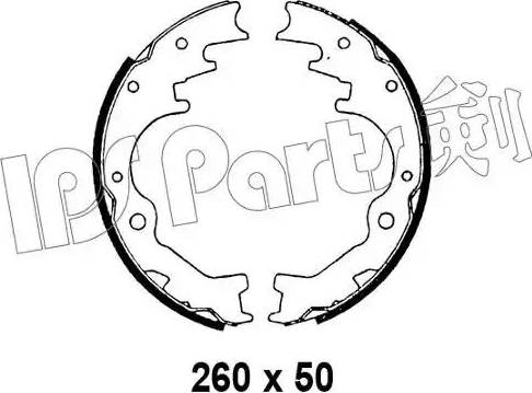 IPS Parts IBL-4333 - Kočiona obloga www.molydon.hr