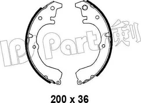 IPS Parts IBL-4299 - Kočiona obloga www.molydon.hr