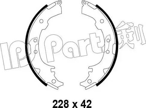 IPS Parts IBL-4297 - Kočiona obloga www.molydon.hr