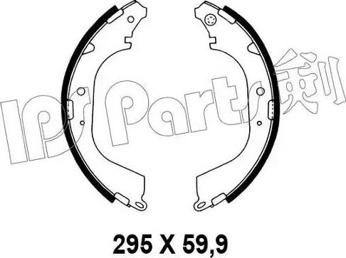 IPS Parts IBL-4205 - Kočiona obloga www.molydon.hr