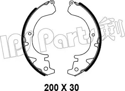 IPS Parts IBL-4200 - Kočiona obloga www.molydon.hr