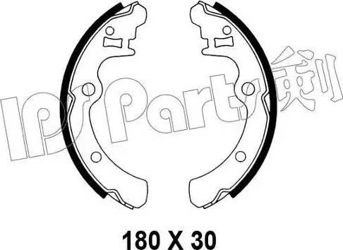 IPS Parts IBL-4704 - Kočiona obloga www.molydon.hr