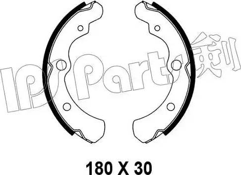 IPS Parts IBL-4705 - Kočiona obloga www.molydon.hr