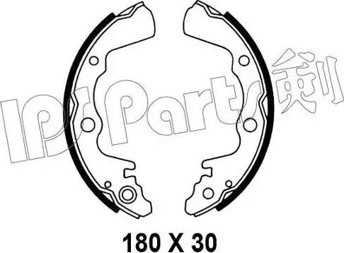 IPS Parts IBL-4707 - Kočiona obloga www.molydon.hr