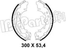 IPS Parts IBL-4K09 - Kočiona obloga www.molydon.hr