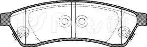 IPS Parts IBR-1W03 - Komplet Pločica, disk-kočnica www.molydon.hr