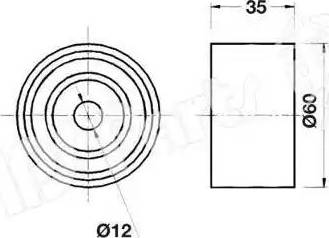 IPS Parts ITB-6905 - Natezač remena, zupčasti remen  www.molydon.hr