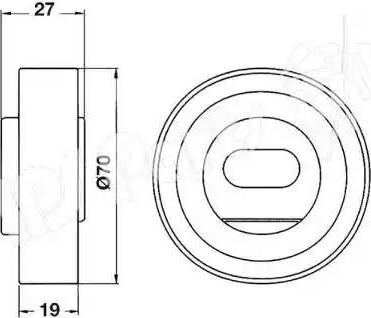 IPS Parts ITB-6409 - Natezač remena, zupčasti remen  www.molydon.hr