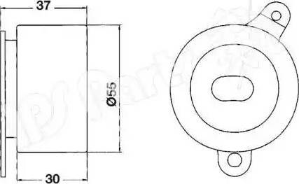 IPS Parts ITB-6415 - Natezač remena, zupčasti remen  www.molydon.hr