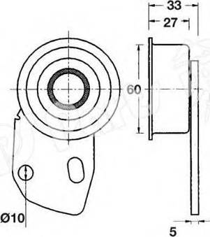 IPS Parts ITB-6412 - Natezač remena, zupčasti remen  www.molydon.hr