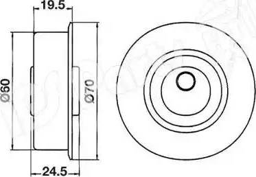 IPS Parts ITB-6506 - Natezač remena, zupčasti remen  www.molydon.hr