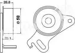 IPS Parts ITB-6500 - Natezač remena, zupčasti remen  www.molydon.hr