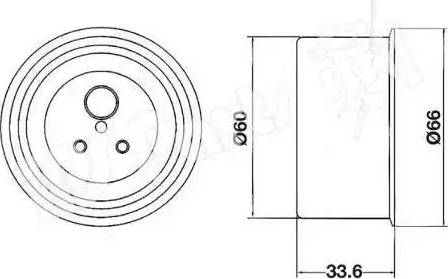 IPS Parts ITB-6519 - Natezač remena, zupčasti remen  www.molydon.hr