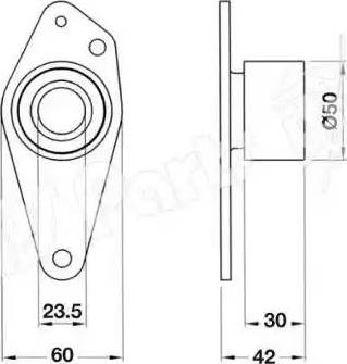 IPS Parts ITB-6538 - Natezač remena, zupčasti remen  www.molydon.hr