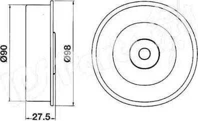 IPS Parts ITB-6523 - Natezač remena, zupčasti remen  www.molydon.hr