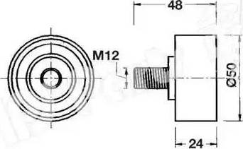 IPS Parts ITB-6604 - Natezač remena, zupčasti remen  www.molydon.hr