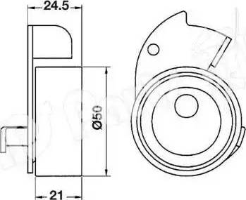 IPS Parts ITB-6601 - Natezač remena, zupčasti remen  www.molydon.hr