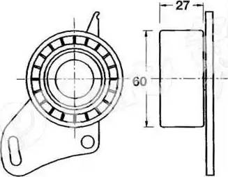 IPS Parts ITB-6602 - Natezač remena, zupčasti remen  www.molydon.hr