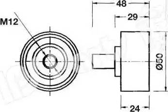 IPS Parts ITB-6610 - Natezač remena, zupčasti remen  www.molydon.hr