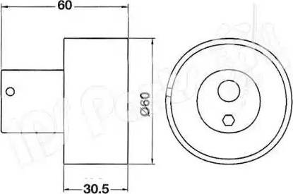 IPS Parts ITB-6104 - Natezač remena, zupčasti remen  www.molydon.hr