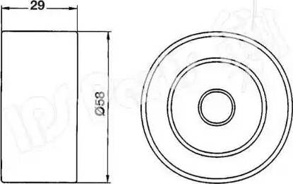 IPS Parts ITB-6206 - Natezač remena, zupčasti remen  www.molydon.hr