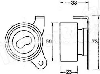 IPS Parts ITB-6214 - Natezač remena, zupčasti remen  www.molydon.hr