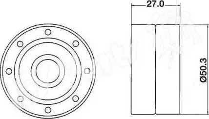 IPS Parts ITB-6230 - Natezač remena, zupčasti remen  www.molydon.hr