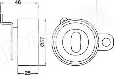 IPS Parts ITB-6226 - Natezač remena, zupčasti remen  www.molydon.hr