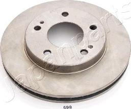 Japanparts DI-598 - Kočioni disk www.molydon.hr