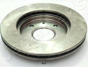 Japanparts DI-517 - Kočioni disk www.molydon.hr