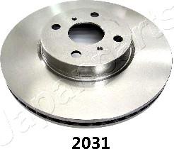 Japanparts DI-2031 - Kočioni disk www.molydon.hr