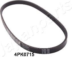 Japanparts DV-4PK0715 - Klinasti rebrasti remen  www.molydon.hr