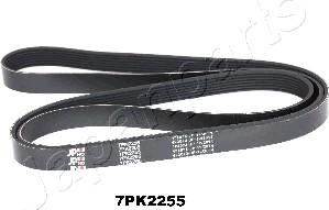 Japanparts DV-7PK2255 - Klinasti rebrasti remen  www.molydon.hr