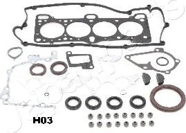 Japanparts KM-H03 - Kompletan set brtvi, motor www.molydon.hr