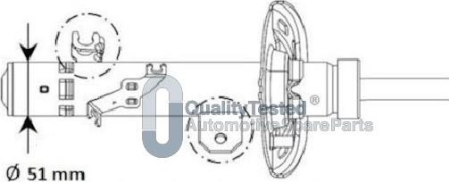 Japanparts MQ-01130 - Amortizer www.molydon.hr