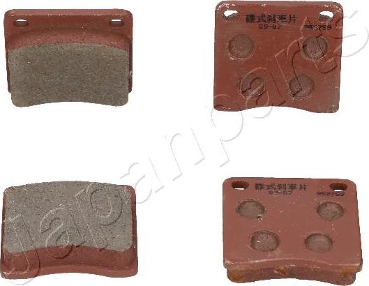 Japanparts PA-402AF - Komplet Pločica, disk-kočnica www.molydon.hr