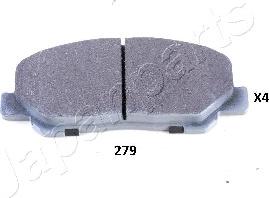 Japanparts PA-279AF - Komplet Pločica, disk-kočnica www.molydon.hr