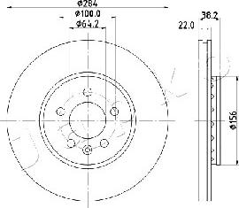 Japko 60442 - Kočioni disk www.molydon.hr