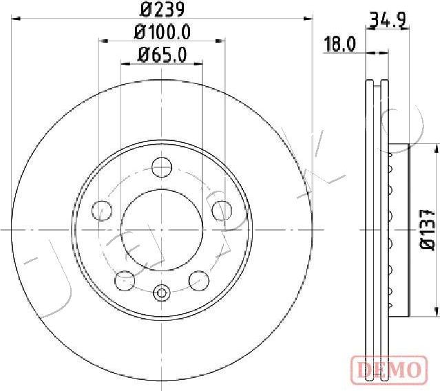 Japko 600945C - Kočioni disk www.molydon.hr