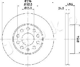 Japko 600941 - Kočioni disk www.molydon.hr