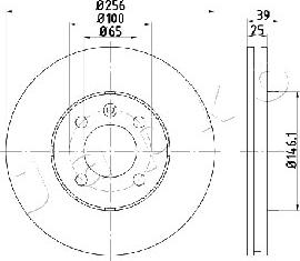 Japko 600951 - Kočioni disk www.molydon.hr