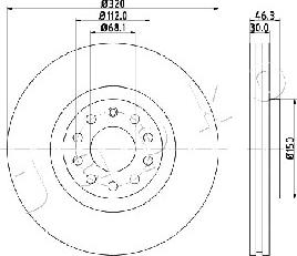 Japko 600909 - Kočioni disk www.molydon.hr