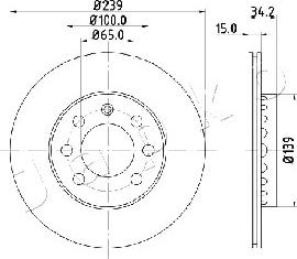 Japko 600904 - Kočioni disk www.molydon.hr