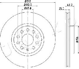 Japko 600902 - Kočioni disk www.molydon.hr