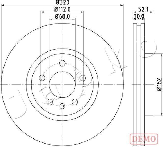 Japko 600919C - Kočioni disk www.molydon.hr