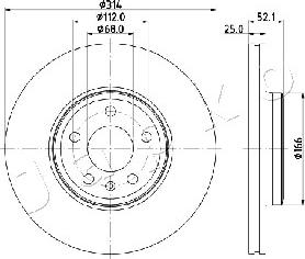 Japko 600916 - Kočioni disk www.molydon.hr