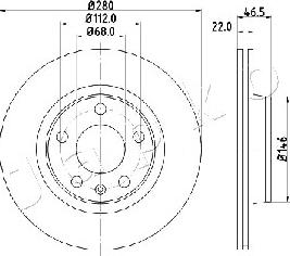 Japko 600911 - Kočioni disk www.molydon.hr