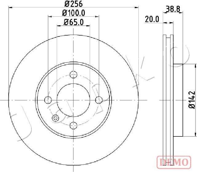 Japko 600935C - Kočioni disk www.molydon.hr