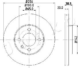 Japko 600935 - Kočioni disk www.molydon.hr